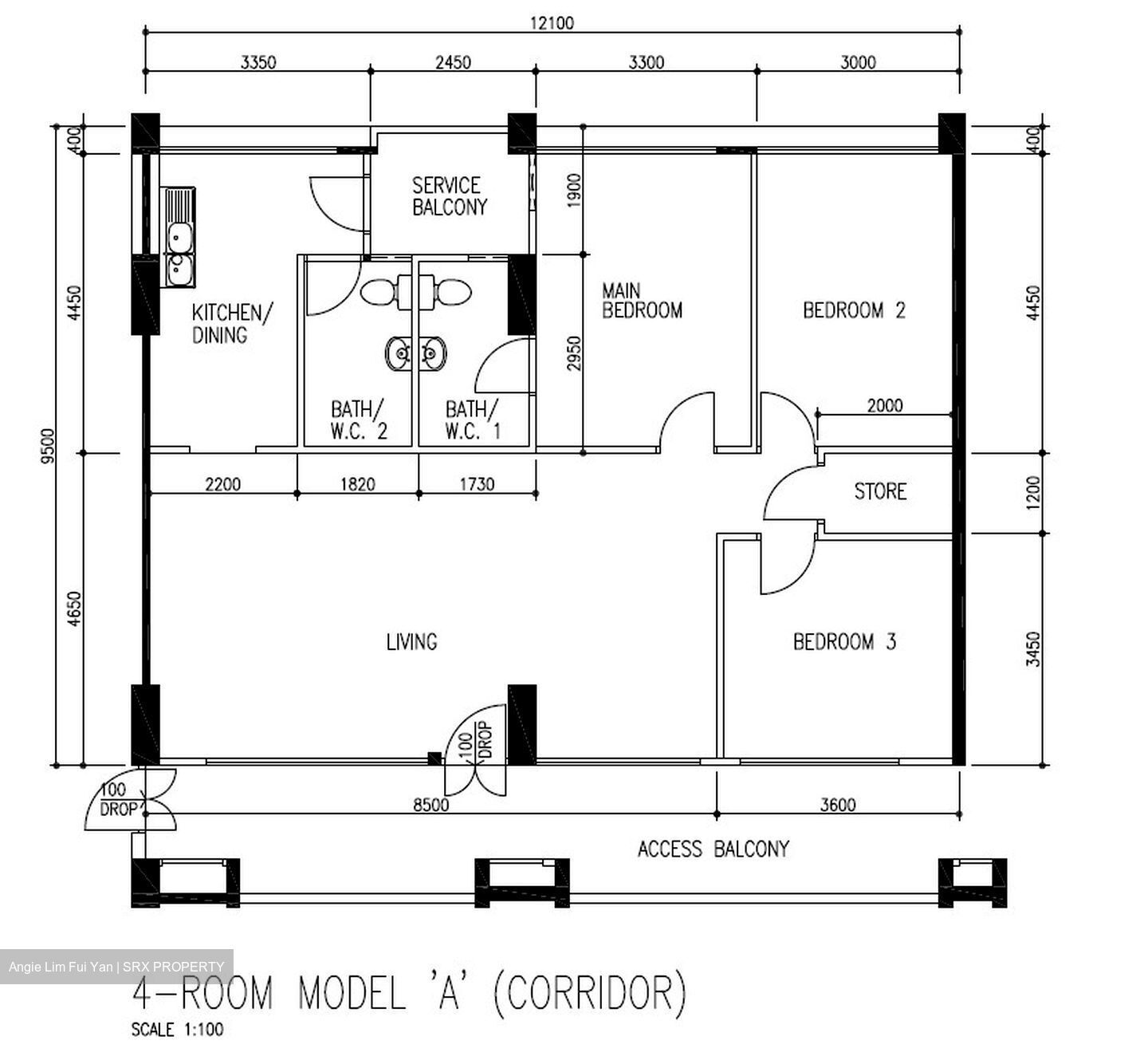 Blk 786 Choa Chu Kang Drive (Choa Chu Kang), HDB 4 Rooms #532801751